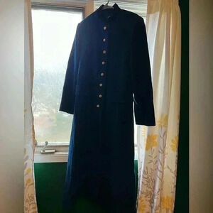 Vintage Halston Lifestyle Long Wool Overcoat  Women’s size 10